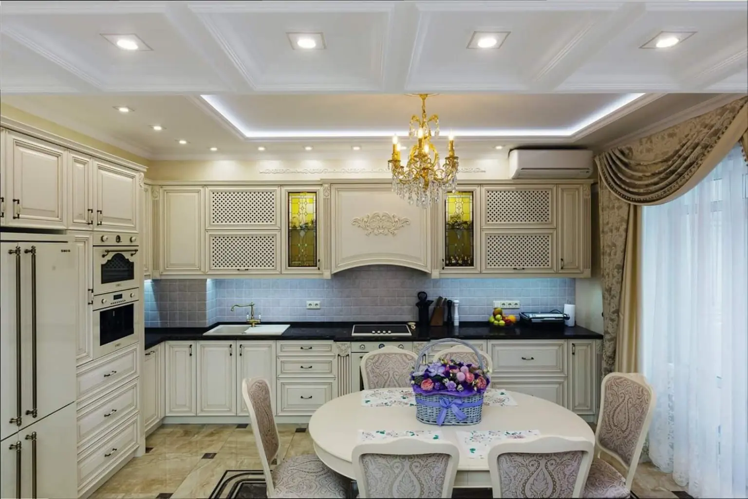 Classic ivory kitchen